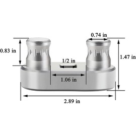 77455 Cable Bender Tool, Connects to 1/2'' Ratchet, Wire Bender Tool-Maximum Bending Up to 500 MCM