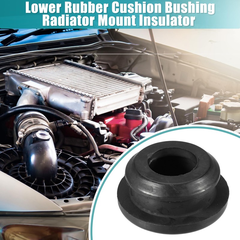 X AUTOHAUX Radiator Assembly Lower Mount Cushion Rubber Bush for