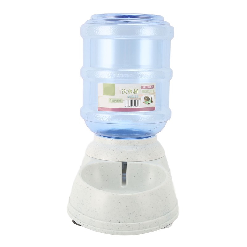 Pet Water Dispenser Gravity Refill Leakage Proof Clear Automatic Dog