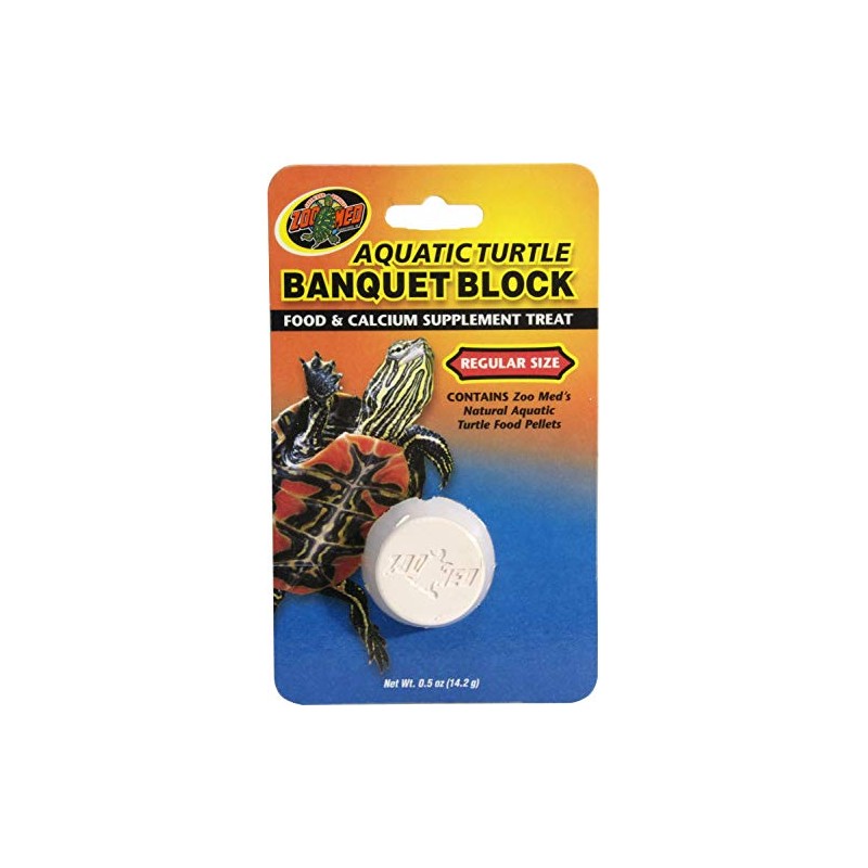 Zoo Med Aquatic Turtle Banquet Block , 0.5 Ounce (Pack