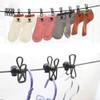 nuoshen Portable Washing Line, Elastic Adjustable Washing Line, Travel Washing