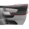 NLQR 2pcs Door Panel Armrest Cover Black Left and Right