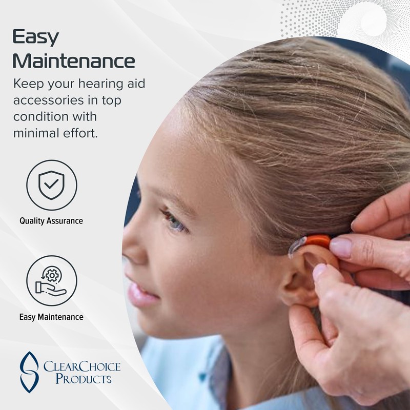 Hearing Aid Domes, Tulip Ear tip Dome for Hearing Aids,