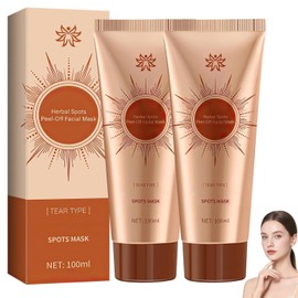 Inthouse Farlow Herbal Spot Peel Off Facial Mask Online Removal Advanced Skin Cream Natural Ingredients for All Skin Types (2PCS) / 인트하우스 파로우 허브 스팟 필 오프 페이셜 마스크 온라인 제거 고급 스킨 크림 모든 피부 타입을 위한 천연 성분(2PCS)