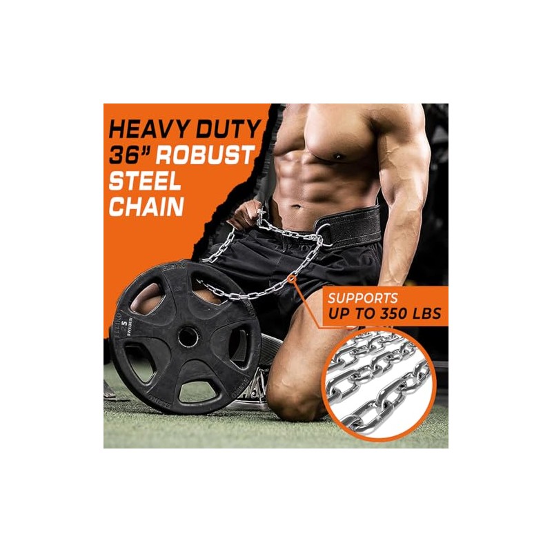 Dip Belt for Weightlifting and Strength Training