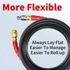 Heliwoo Pressure Washer Hose 50FT, 4800PSI Wire Braid Power Washer