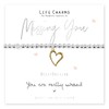 Life Charms I'm Missing You bracelet