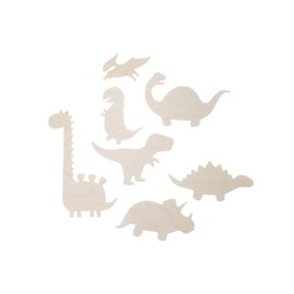 Wooden Dinosaur Wall Decoration, Children's Room Wall Decoration, Dino Decoration Set, Children's Room, Handmade, Toy, Children's Room Decoration, Moon, Stars, Clouds, Environmentally Friendly,