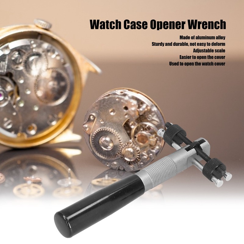 Watch Case Opener Wrench 2 Prong T Shaped Back Cover