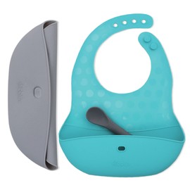 bblüv Baberos unisex para bebé, Agua (Aqua), One Size