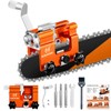Chainsaw Sharpener Jig Kit, Portable Chainsaw Sharpening Tool with 3