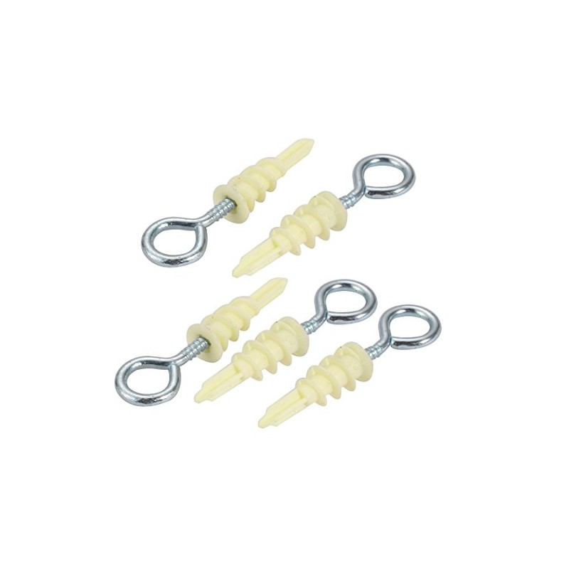 uxcell 5Pcs Self Drilling Drywall Anchor 12mm Inner Dia Zinc