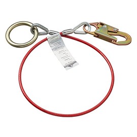 PeakWorks V8208406-6' (1.8 m) Cable Anchor Sling - 1/4" PVC Coated Galvanized Cable