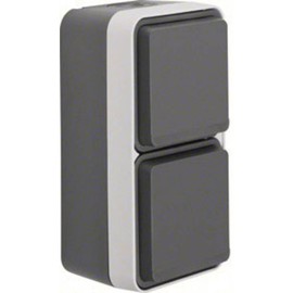 Berker STECKD. SCHUTZKONTAKT 2F. SENKR. M. KLAP