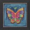 Mill Hill Butterfly Capri Beaded Counted Cross Stitch Kit 2019