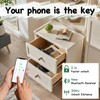 Dhiedas Smart RFID Cabinet Lock, Hidden Digital Electronic Bluetooth RFID
