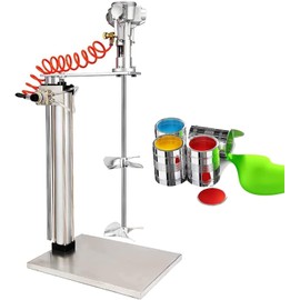 Mezclador de elevación neumático, 50-3000r/min, 5 gal/20L, for mezclar pintura, mezclar tintes, mezclar hidrosol, industria doméstica