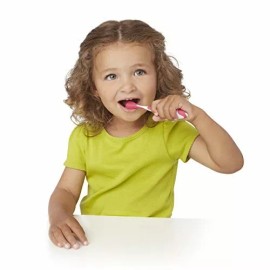 NUK Grins & Giggles 3-Sided Toothbrush, Infant, Colors May Vary