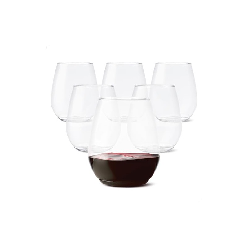 TOSSWARE POP 18oz Stemless Wine Glass Set of 48, ,
