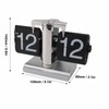 Retro Digital Flip Down Clock Battery Powered Flip Desk Clock