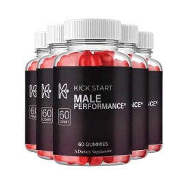 Kickstart 5-Pack Kick Start Gummies for Men – KickStart Performance Gummies - 300 Gummies