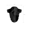 Riesel Design Criss:Cross Mudguard - Front Bicycle Mudguard Including Cable