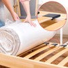 Queekay 16 Pieces Bed Spare Parts Replacement Bed Slats Plate
