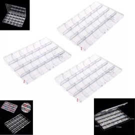 DANYBELLA MODA Y BELLEZA 3 Piezas De Cajas De Almacenamiento Para Decoración De Uñas