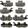 Caltric Front Rear Brake Pads for Can-Am Maverick 1000 1000R