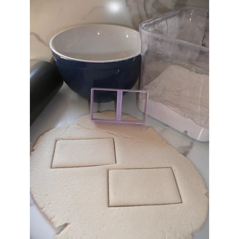 AJT MINUS SIGN SUBTRACTION SYMBOL MATH NUMBER SHAPE COOKIE CUTTER