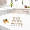 Homelike Style 1.7 oz Mini Glass Spice Bottles, 24 Pack