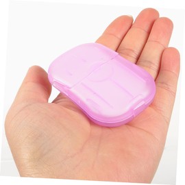 Alipis Pack Portable Travel Soap Sheets Hand Cleaning Soap Slices for Camping Hiking Business Trips