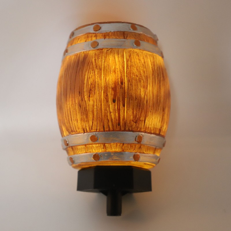 Solar Pathway Light Resin PP LED Light Sensing Waterproof Wine