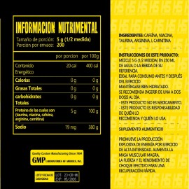 Oxido Nítrico Hiper Sport 1kg Moras