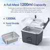 LoveeHafen 2026 Upgraded Cordless Electric Lunch Box, Cordless Rechargeable Food
