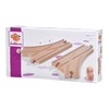 Eichhorn Rail 100006401 Switch Set, 2 Pieces, FSC Certified Beech