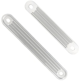 EnRand TSP-1 Marine Transom Support Plate Fits Top Bolt Pattern of Outboard(3001.8067), TSP-2DP Transom Support Plate for Lower Bolt Holes (15" x 2" & 12" x 2"),3/8" Thickness Cast Aluminum,2 Pack