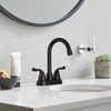 KOXKING Bathroom Sink Faucet, 2 Handle Bathroom Faucet 4 Inch