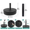 YITAHOME 20'' 50LB Capacity Patio Umbrella Base Heavy Duty Market