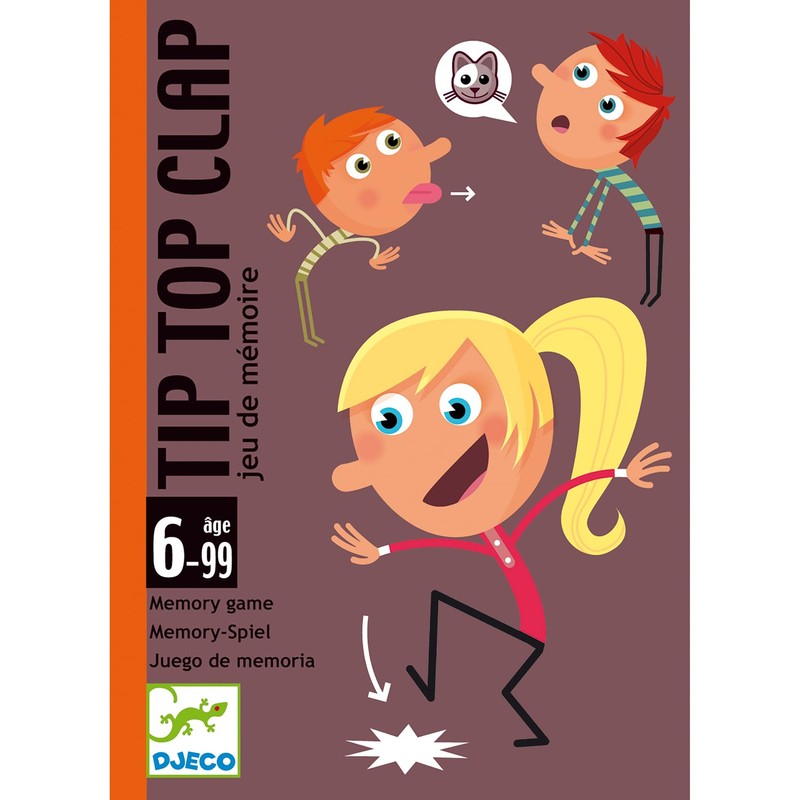 Djeco – TIP TOP CLAP, Card Game (35120)