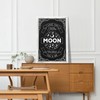 Chalk Board 36x24 Rustic Wood Framed Magnetic Blackboard for Wall