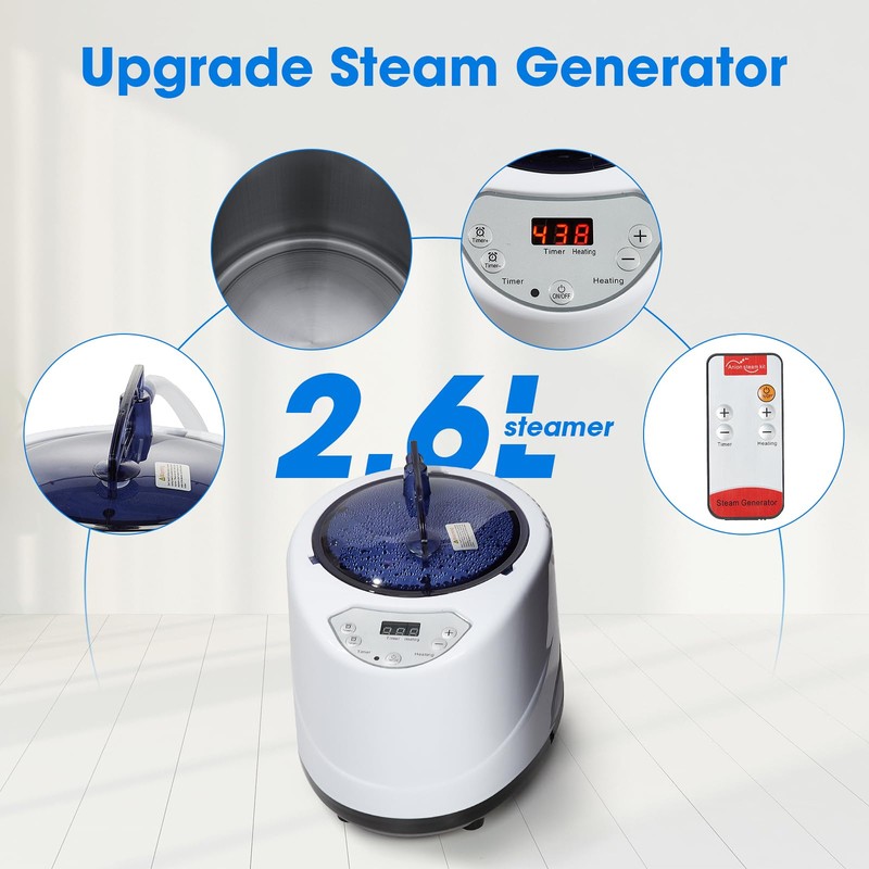 VARIPOWDER Portable Steam Sauna for Home Spa, Sauna Tent with