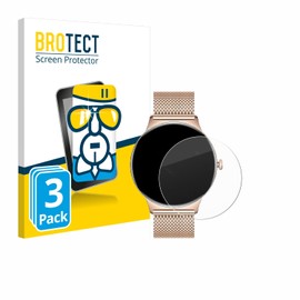 BROTECT Protective Glass for LIGE FV12 1.43 Inch (Pack of 3) Protective Film Tempered Glass [Extremely Scratch-Resistant 9H, Anti-Fingerprint, Ultra Transparent]