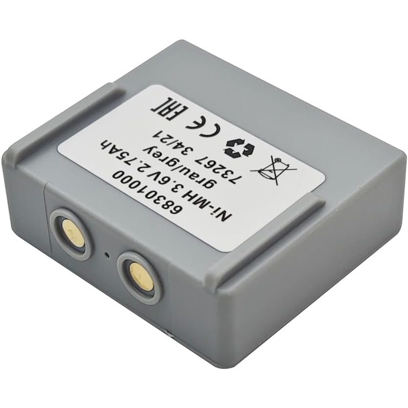 3.6V 2750mAh 68301000 68300900 Ni-Mh Rechargeable Battery for HETRONIC Remote