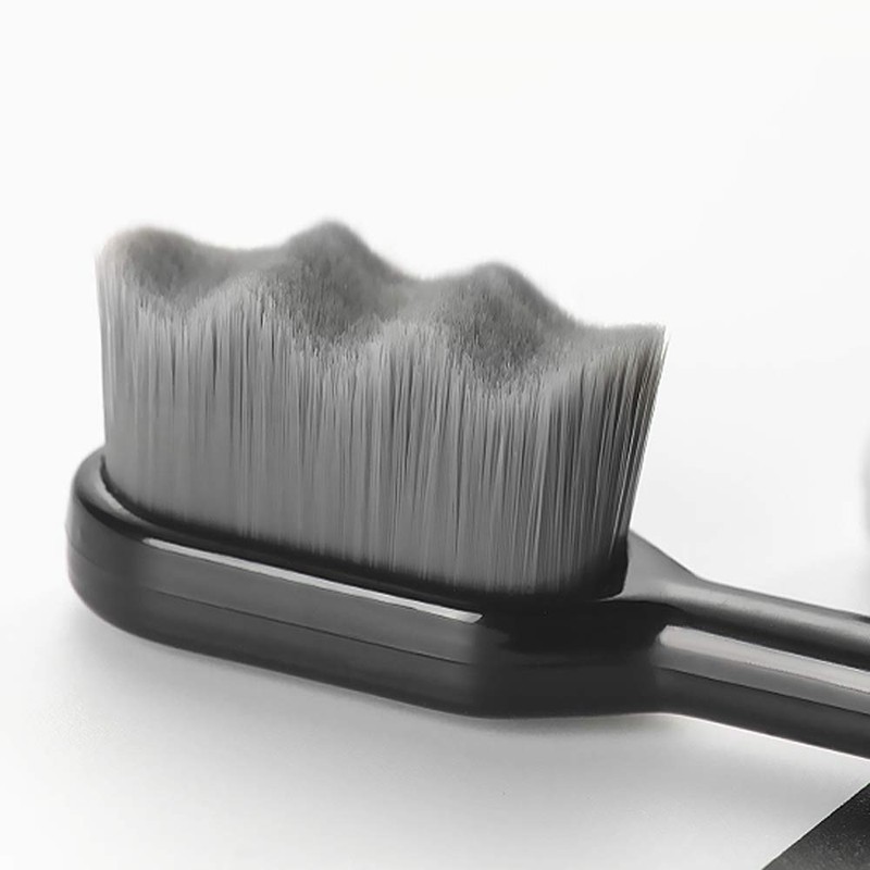 EasyHonor Extra Soft Toothbrush for Sensitive Gums, Micro Fur Manual