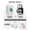 ZHENGXI 120v to 100v Voltage Converters Step Down Transformer 1000W,
