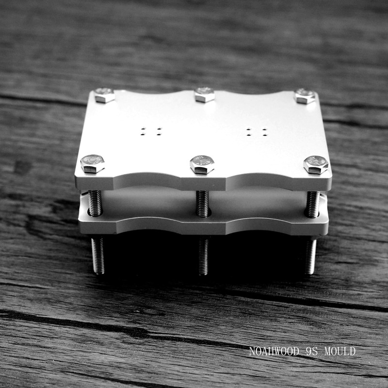 NOAHWOOD Handmade Fingerboard Deck 97.5x35mm 5-Layer Color Maple Pro concave