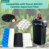 beaufan 38 Pack Filter Media Kit for Fluval 406/407 Canister