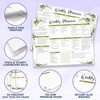 Decorably 52 Sheets Forest Green Undated Weekly Planner Tear Off