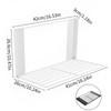 ROLIZOE Magnetic Multi-Purpose Organizer Shelf – Space-Saving Side Storage for